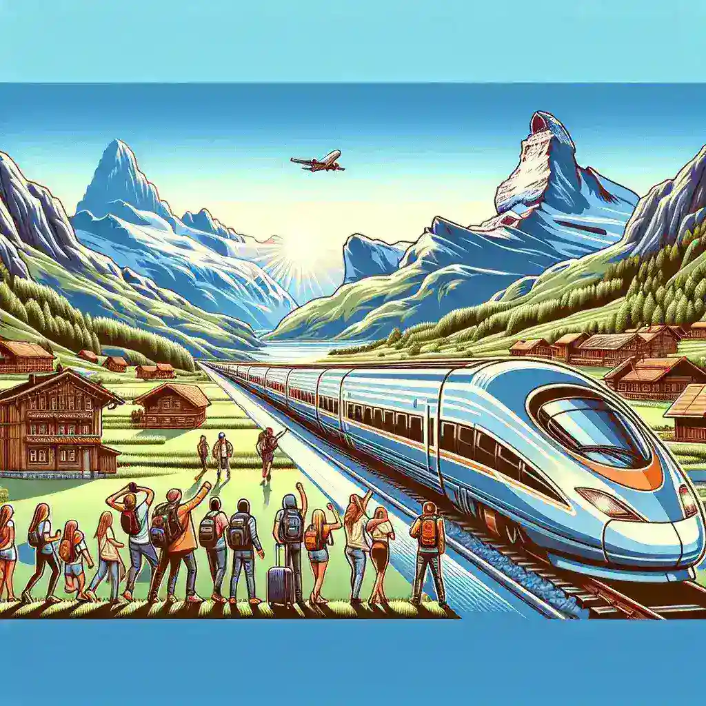 "SMVD Katra-Srinagar Vande Bharat Express train showcasing modern transportation in Jammu & Kashmir, boosting tourism and connectivity in the region."