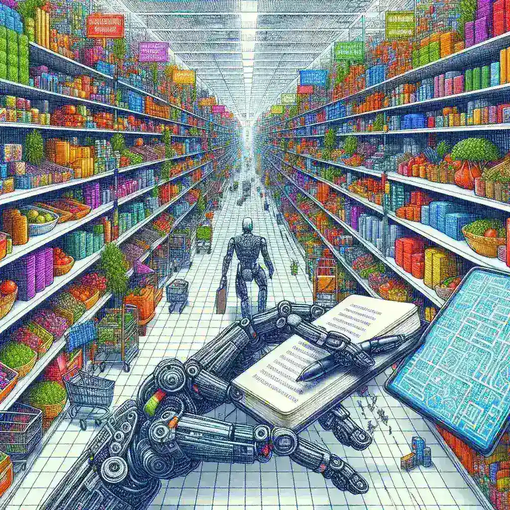 "Illustration of a Walmart Scraper tool interface showcasing data extraction features for e-commerce intelligence, highlighting product listings, pricing analysis, and market trends."